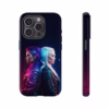 Cyberpunk lesbian women back to back hair morphing IPhone Cases 7 - Image 21