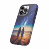 Beautiful lesbian walking on the beach and looking to a milkyway IPhone Cases 1 - Image 30