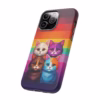 Kawaii Cats colour of the lesbian flag Kawaii art IPhone Cases 2 - Image 46