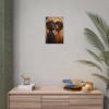 Beautiful African Lesbian surrounded by abstract swirling lines Rolled Posters 2 - Image 8