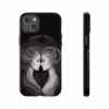 Beautiful lesbian Black and white line art European women IPhone Cases - Image 55