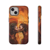 Beautiful lesbian line art african women IPhone Cases 5 - Image 21