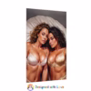 Beautiful Erotic lesbian laying on a bed 1 Rolled Posters - Image 19