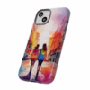 lesbian walking down the street Abstract watercolour IPhone Cases 2 - Image 18