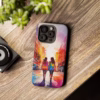 lesbian walking down the street Abstract watercolour IPhone Cases 2 - Image 66