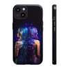 Cyberpunk lesbian women back to back hair morphing IPhone Cases 1