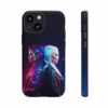 Cyberpunk lesbian women back to back hair morphing IPhone Cases 7 - Image 4