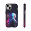 Cyberpunk lesbian women back to back hair morphing IPhone Cases 7 - Image 10