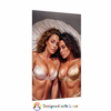 Beautiful Erotic lesbian laying on a bed 1 Rolled Posters - Image 11