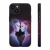 Beautiful Cyberpunk lesbian line art European women IPhone Cases 1 - Image 3