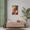 Beautiful Erotic lesbian laying on a bed 5 Rolled Posters - Image 36