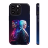 Cyberpunk lesbian women back to back hair morphing IPhone Cases 7 - Image 5