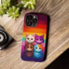 Kawaii Cats colour of the lesbian flag Kawaii art IPhone Cases 2 - Image 72