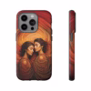 Beautiful lesbian line art latin women IPhone Cases 5 - Image 29
