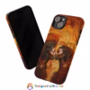 Beautiful lesbian line art african women IPhone Cases 5 - Image 59
