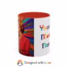Happy birthday Lesbian Pop Art Mug