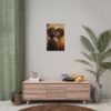 Beautiful African Lesbian surrounded by abstract swirling lines Rolled Posters 2 - Image 20