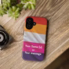 Personalizable Lesbian Flag Tough Phone Case – Show Your Pride - Image 64
