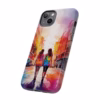 lesbian walking down the street Abstract watercolour IPhone Cases 2 - Image 34