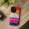 Personalizable Lesbian Flag Tough Phone Case – Show Your Pride - Image 76