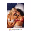 Beautiful Erotic lesbian laying on a bed 7 Rolled Posters - Image 5