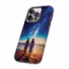 Beautiful lesbian walking on the beach and looking to a milkyway IPhone Cases 1 - Image 26