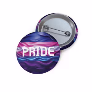 Gender Fluid Pin Buttons