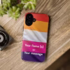 Personalizable Lesbian Flag Tough Phone Case – Show Your Pride - Image 68