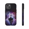 Beautiful Cyberpunk lesbian line art European women IPhone Cases 1 - Image 52