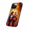 Beautiful Nerdy lesbian women in Autumn Leaves IPhone Cases - Image 42