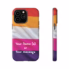 Personalizable Lesbian Flag Tough Phone Case – Show Your Pride - Image 35