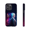 Cyberpunk lesbian women back to back hair morphing IPhone Cases 7 - Image 23
