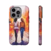 lesbian walking down the street Abstract watercolour IPhone Cases 1 - Image 29