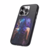 Cyberpunk lesbian women back to back hair morphing IPhone Cases 1 - Image 30