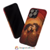 Beautiful lesbian line art latin women IPhone Cases 5 - Image 71
