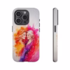 lesbian hugging Abstract watercolour IPhone Cases 1 - Image 64