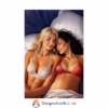 Beautiful Erotic lesbian laying on a bed 7 Rolled Posters - Image 13
