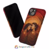 Beautiful lesbian line art latin women IPhone Cases 5 - Image 59