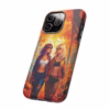Beautiful Nerdy lesbian women in Autumn Leaves IPhone Cases - Image 46