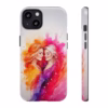 lesbian hugging Abstract watercolour IPhone Cases 1