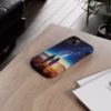 Beautiful lesbian walking on the beach and looking to a milkyway IPhone Cases 1 - Image 36