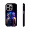 Cyberpunk lesbian women back to back hair morphing IPhone Cases 1 - Image 25