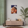 Beautiful Erotic lesbian laying on a bed 7 Rolled Posters - Image 36