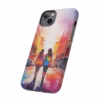 lesbian walking down the street Abstract watercolour IPhone Cases 2 - Image 38
