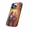 Beautiful Nerdy lesbian women in Autumn Leaves IPhone Cases - Image 30