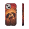 Beautiful lesbian line art latin women IPhone Cases 5 - Image 21