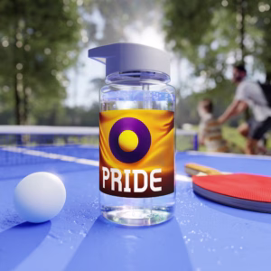 Intersex Pride Flag Tritan Water Bottle