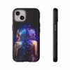 Cyberpunk lesbian women back to back hair morphing IPhone Cases 1 - Image 21