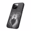 Beautiful lesbian Black and white line art European women IPhone Cases - Image 46