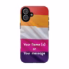 Personalizable Lesbian Flag Tough Phone Case – Show Your Pride - Image 65